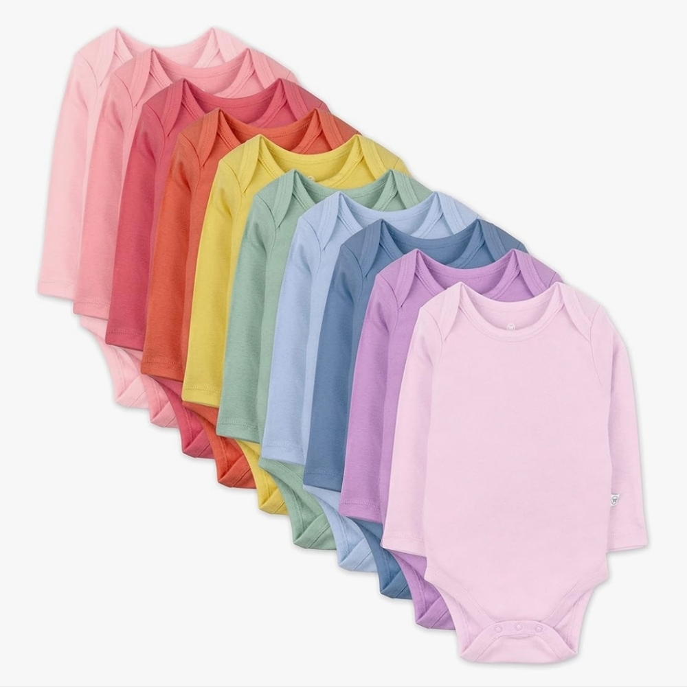 10 Honest Baby Clothing Long Sleeve Bodysuits